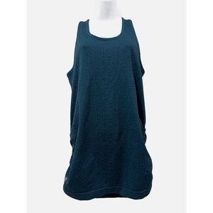 Athleta Teal Racerback Long Tank Top | Size L